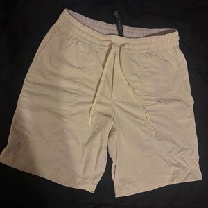 lululemon athletica Cream Athletic Shorts
